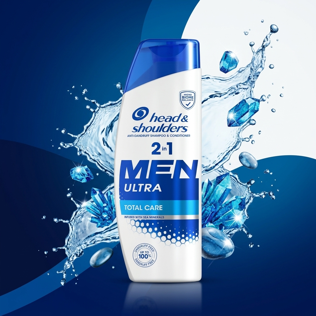 Head & Shoulders 2in1 Men Ultra Hidratant 330ml -sampon