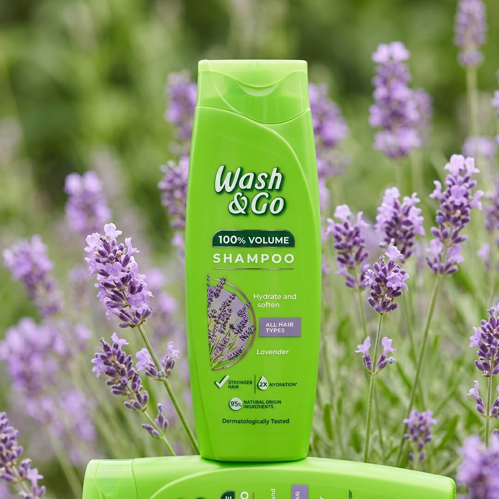 Wash & Go Sampon Lavanda 360ml