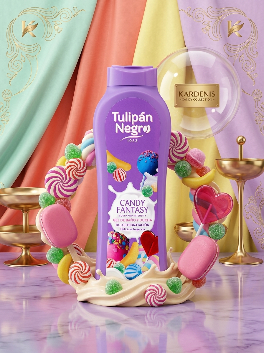Tulipan Negro Candy Fantasy 650ml- gel de dus