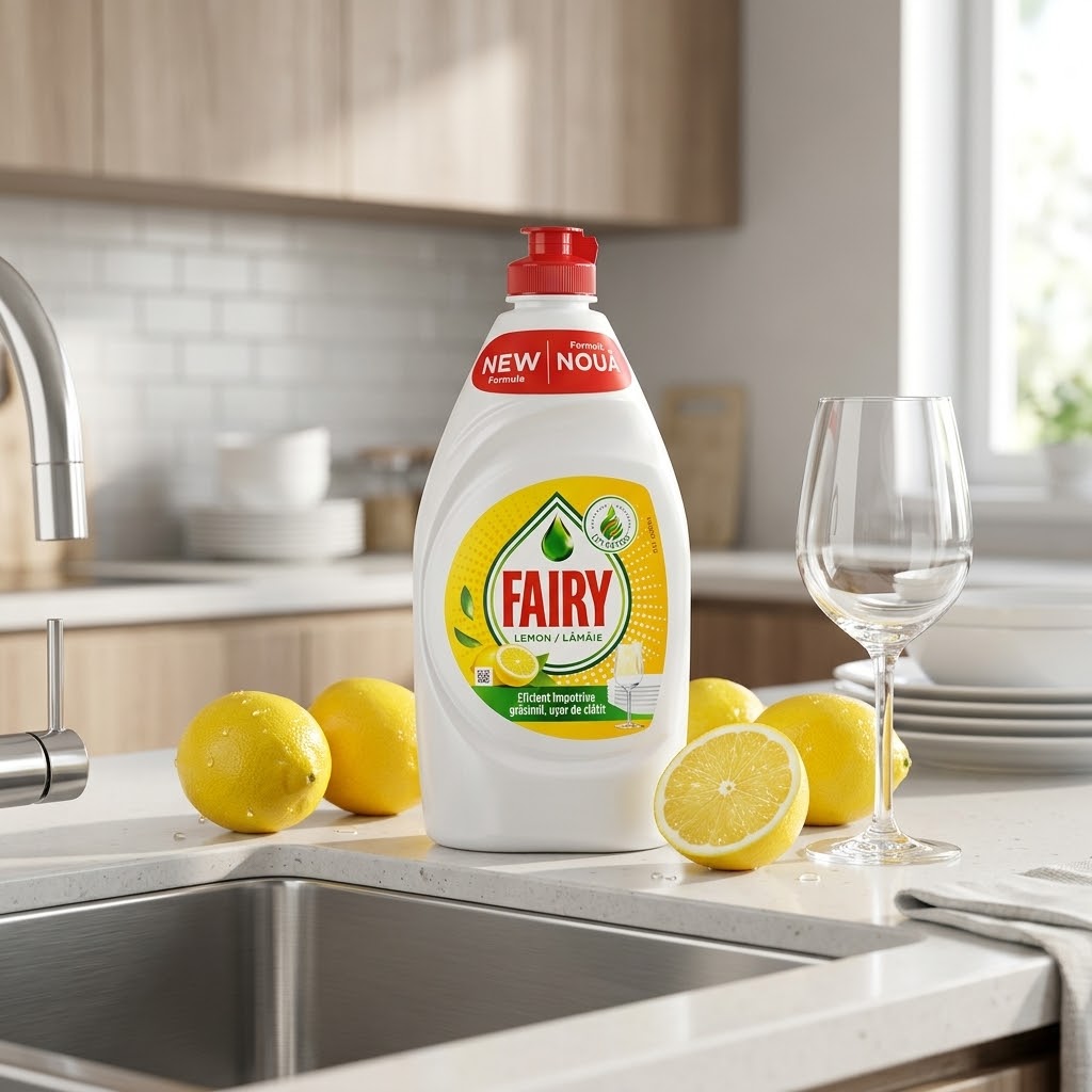 Detergent vase Fairy Lemon, 450ml