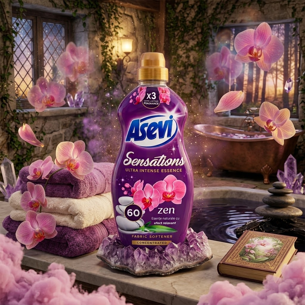 Balsam de rufe Asevi Sensations Zen, 1.44 l, 60 spalari