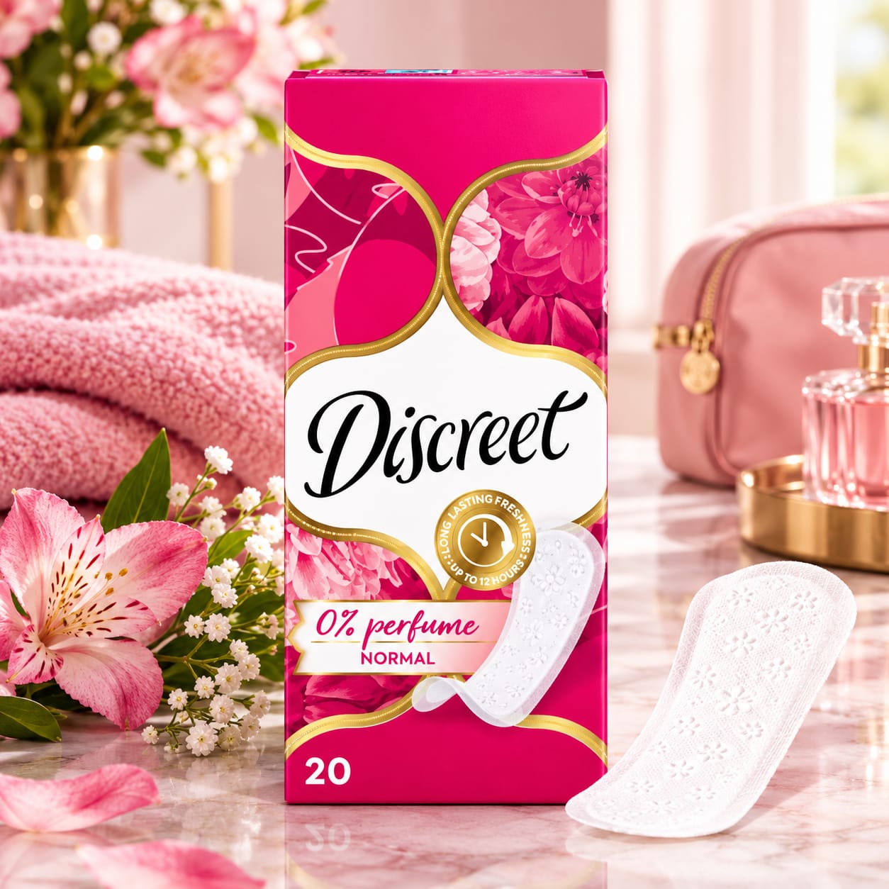 Absorbante de zi Discreet 20 Normal Plus
